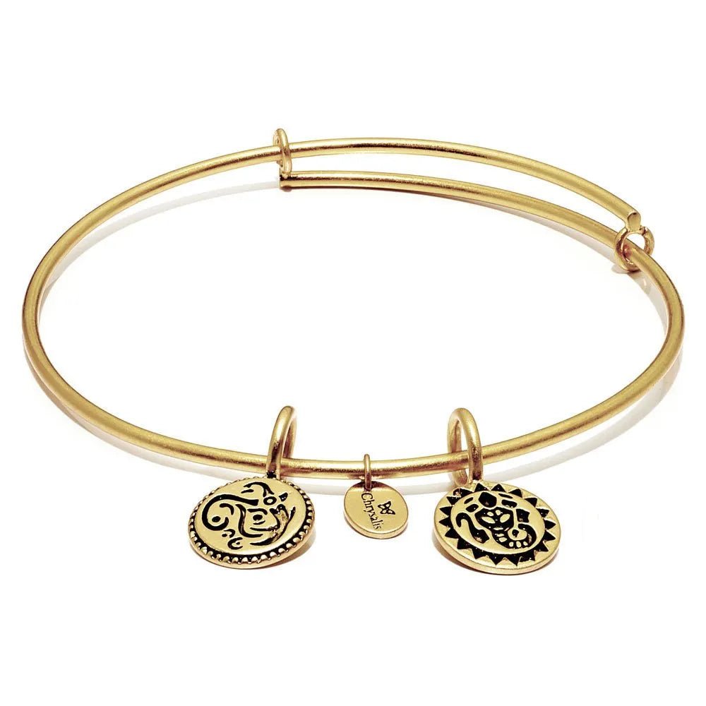 Chrysalis Gold "Lucky Ganesh" Bracelet - Heritage - Boutique.com