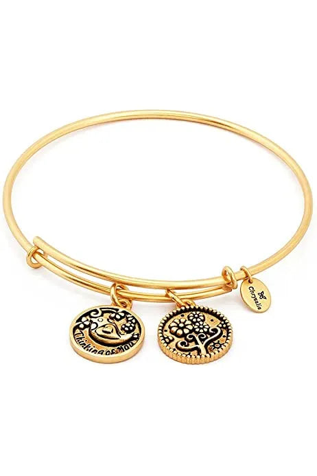 Chrysalis Gold "Thinking of You" Bracelet - Heritage-Boutique.com