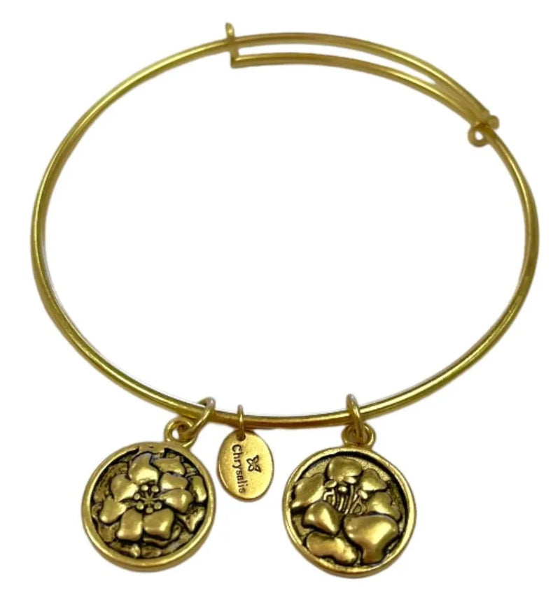 Chrysalis Marigold Bracelet (October Flower) - Heritage-Boutique.com