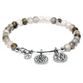 Chrysalis Silver Cloudy Quartz "Festival" Bracelet - Heritage - Boutique.com