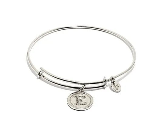 Chrysalis Silver Initial Bracelet - Heritage - Boutique.com