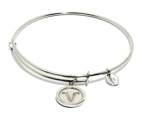 Chrysalis Silver Initial Bracelet - Heritage - Boutique.com