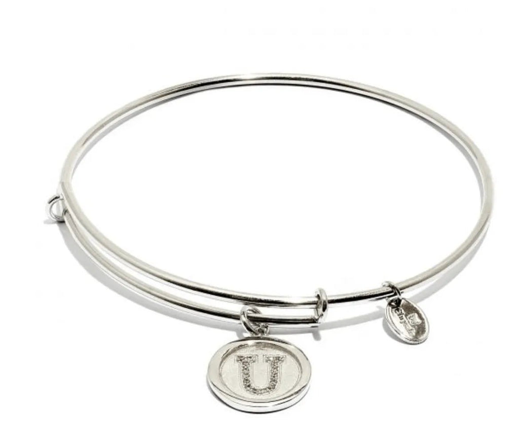 Chrysalis Silver Initial Bracelet - Heritage - Boutique.com