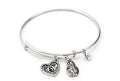 Chrysalis Silver "Mother and Child" Bracelet - Heritage - Boutique.com