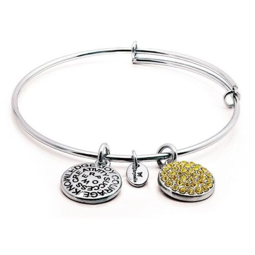 Chrysalis Silver Birthstone Swarovski Crystal Bracelet