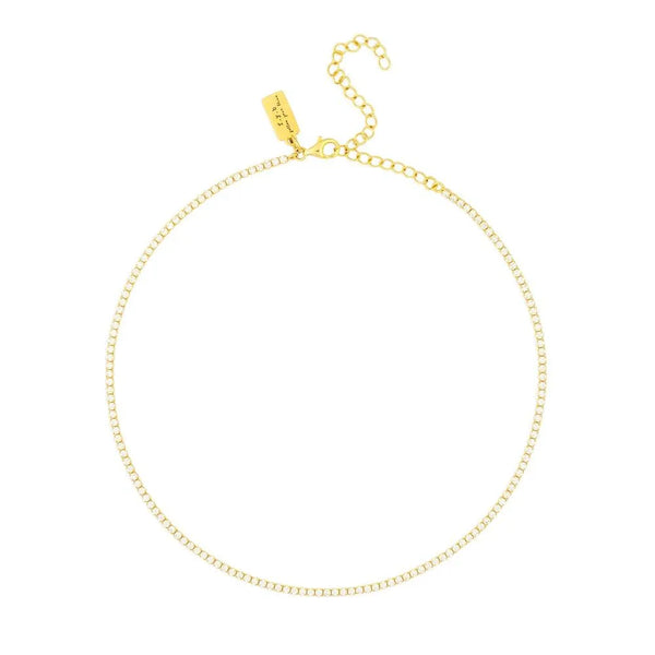 Diana 18K Gold Plated Choker - Heritage-Boutique.com