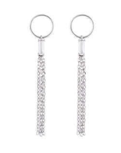 f.y.b Jessa Earrings- Silver - Heritage-Boutique.com