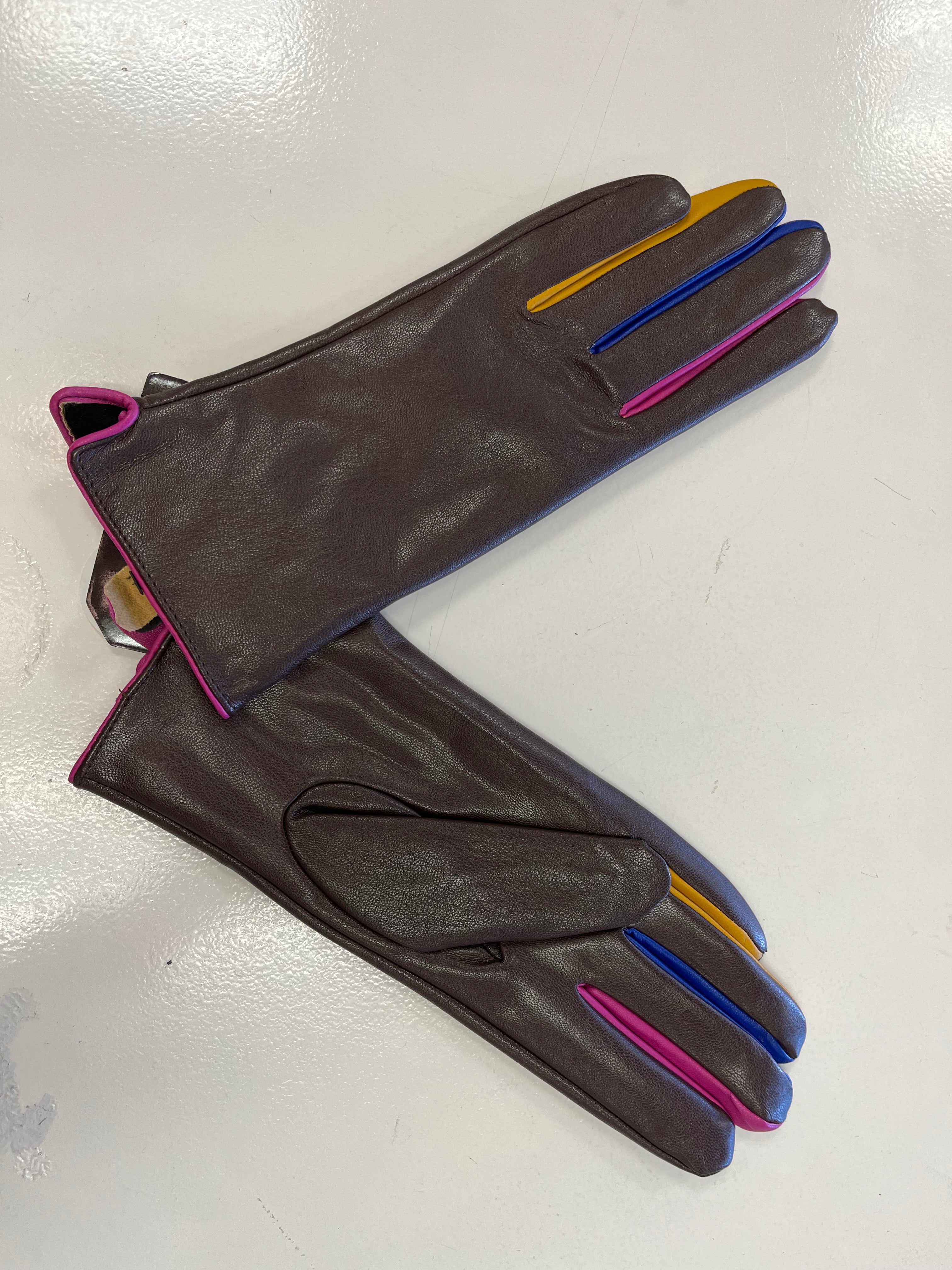 Fleece Lined Faux Leather Gloves - Heritage-Boutique.com