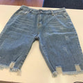 Frayed Hem Boyfriend Short - Heritage - Boutique.com
