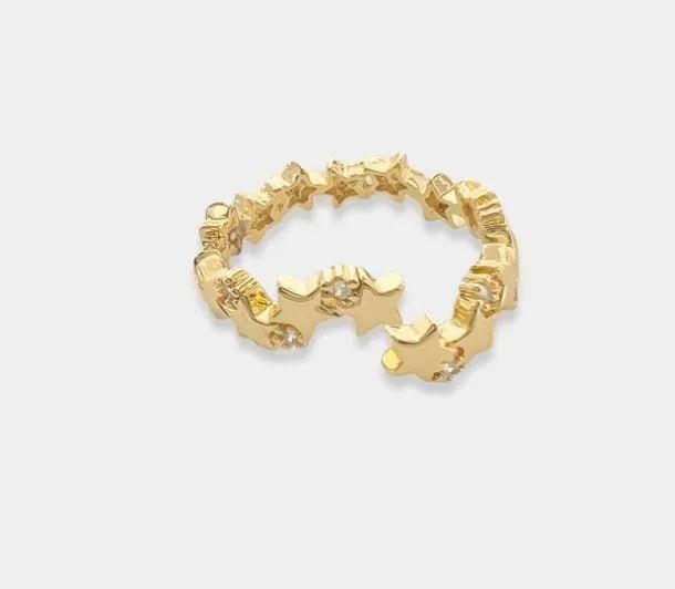 Gold Stardust Ring - Heritage - Boutique.com