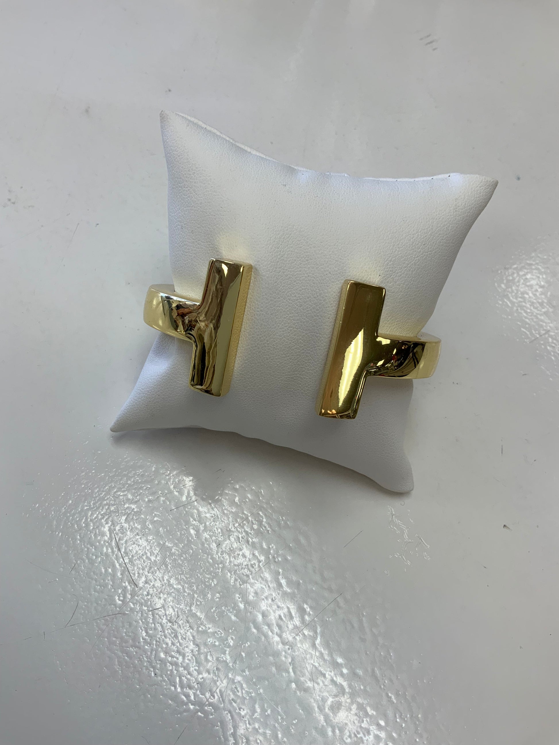 Gold T Hinge Bracelet - Heritage-Boutique.com