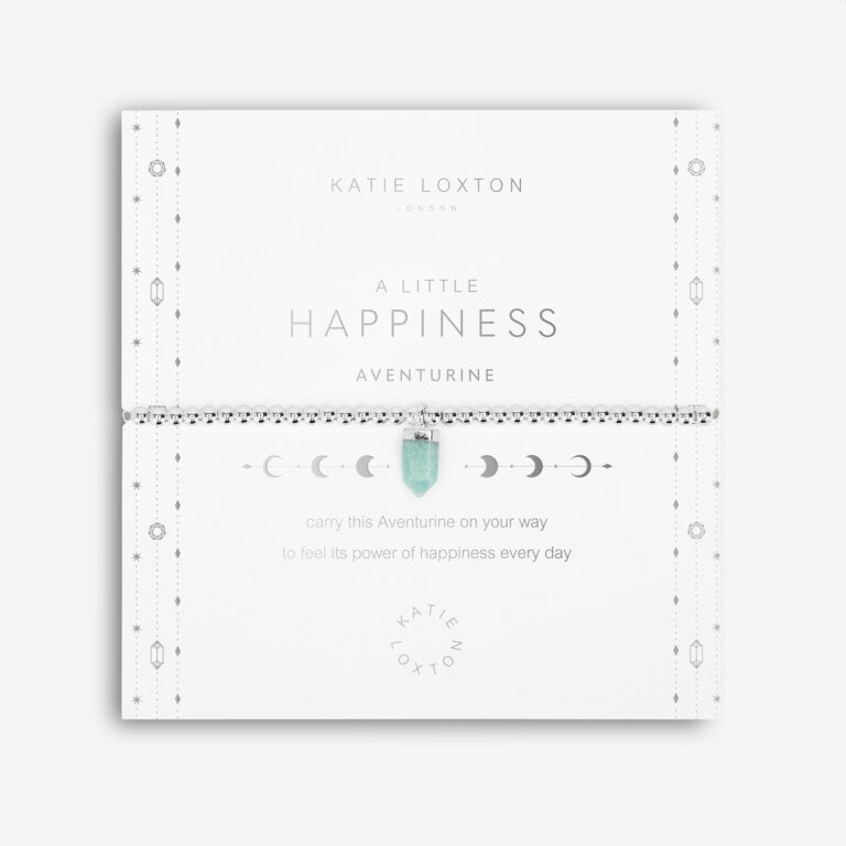 Katie Loxton Affirmation Crystal A Little 'Happiness' Bracelet