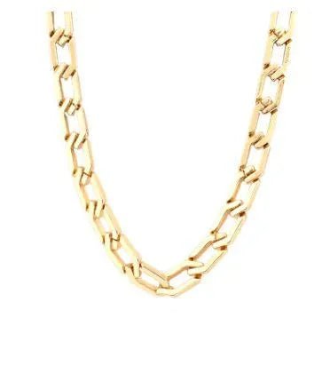 Hexagonal Link Necklace - Heritage - Boutique.com