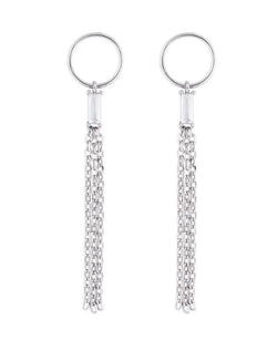 Jessa Earrings- Silver - Heritage-Boutique.com