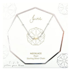 June Birthstone Necklace - Heritage-Boutique.com
