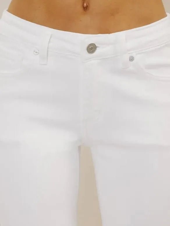 KanCan KC's White Mid Rise Denim - Heritage - Boutique.com