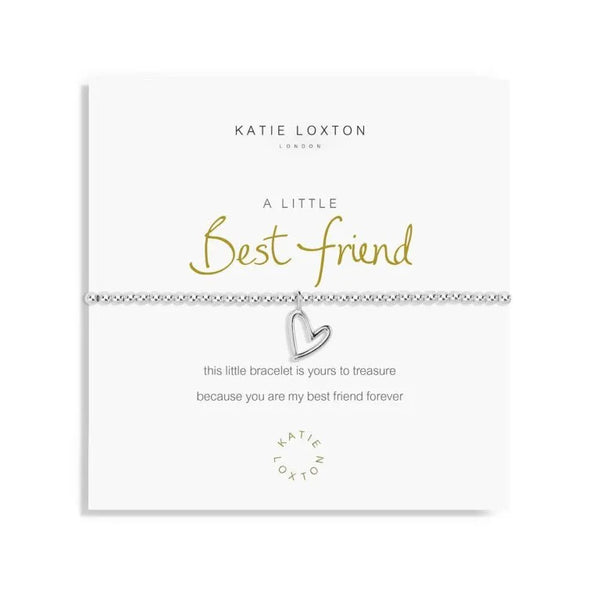 Katie Loxton A Little Best Friend Bracelet Silver - Heritage-Boutique.com