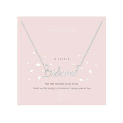 Katie Loxton A Little Bridesmaid Necklace - Heritage-Boutique.com