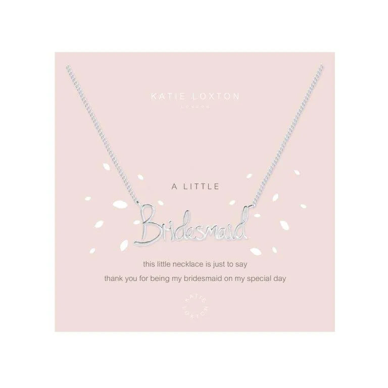Katie Loxton A Little Bridesmaid Necklace - Heritage-Boutique.com