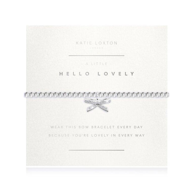 Katie Loxton A Little Hello Lovely Faceted Bracelet - Heritage-Boutique.com