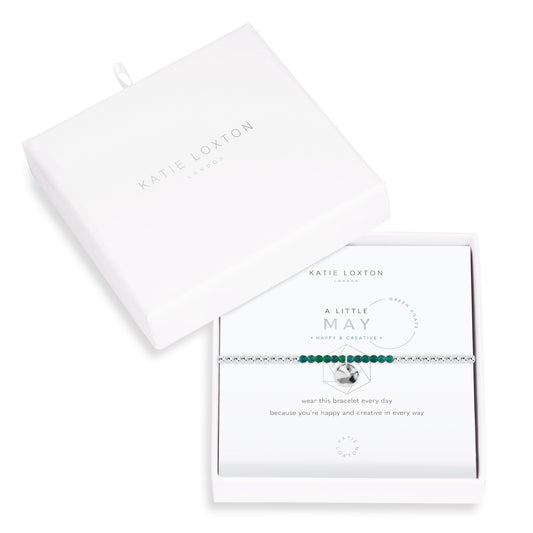 Katie Loxton A Little: May Birthstone Bracelet - Heritage-Boutique.com
