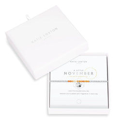 Katie Loxton A Little: November Birthstone Bracelet - Heritage-Boutique.com