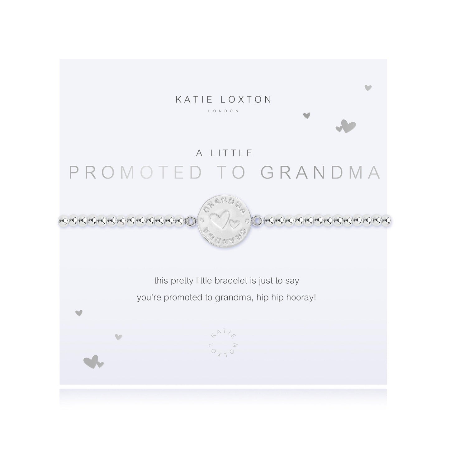 Katie Loxton A Little Promoted To Grandma Bracelet - Heritage-Boutique.com