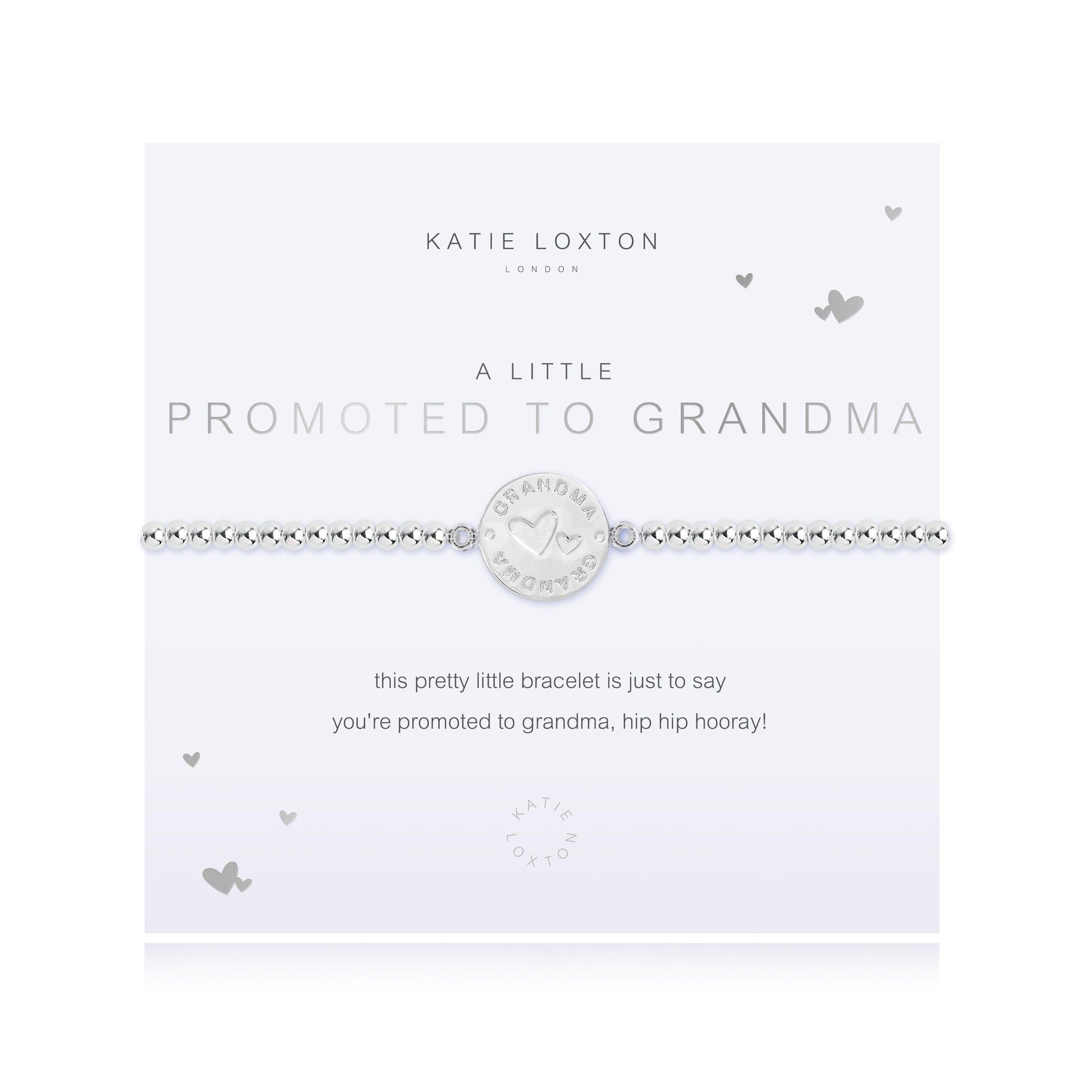 Katie Loxton A Little Promoted To Grandma Bracelet - Heritage-Boutique.com