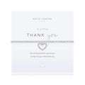 Katie Loxton A Little Thank You Silver Bracelet - Heritage - Boutique.com