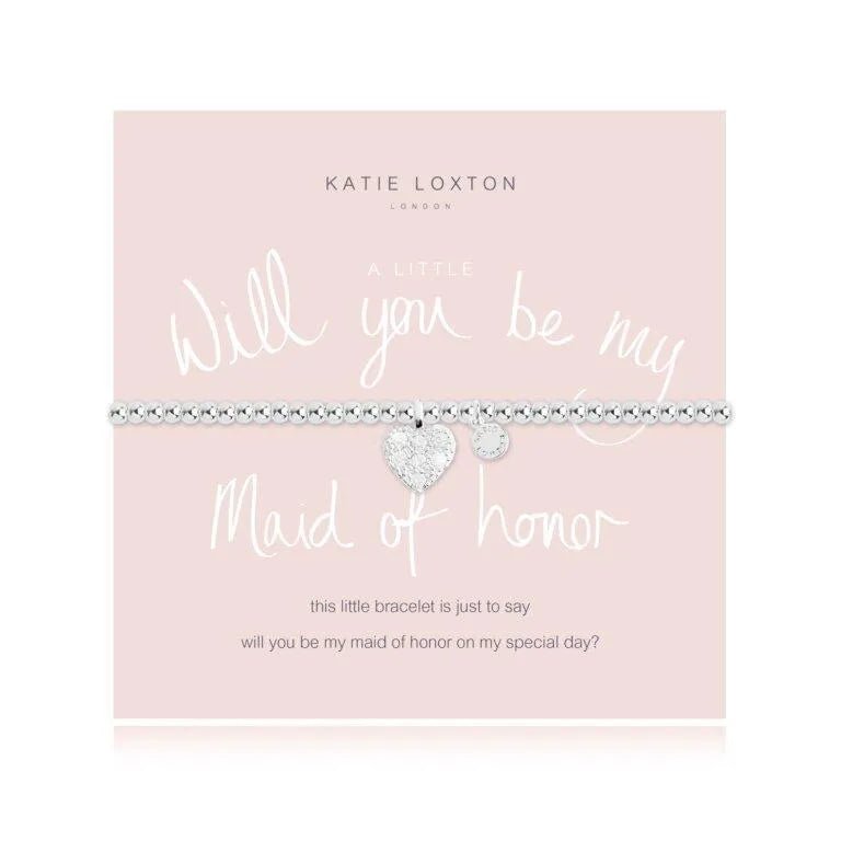 Katie Loxton A Little Will You Be My Maid Of Honor - Heritage - Boutique.com