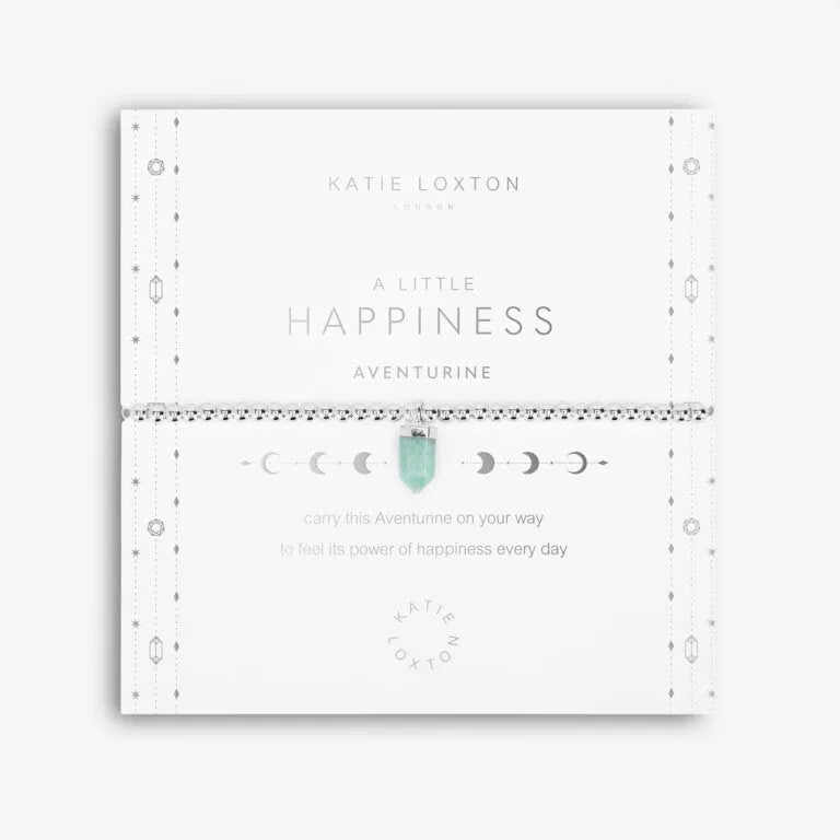 Katie Loxton Affirmation Crystal A Little 'Happiness' Bracelet - Heritage - Boutique.com