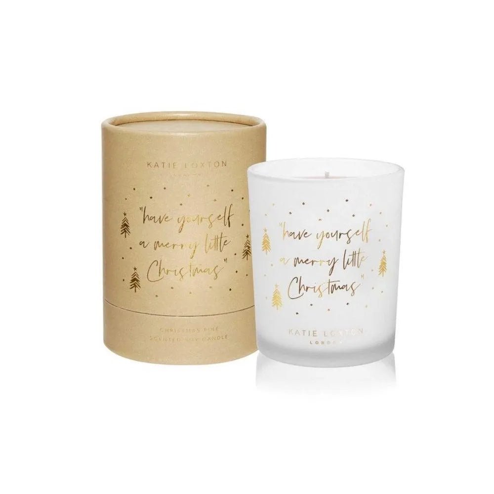 Katie Loxton Have Yourself A Merry Xmas Candle - Heritage - Boutique.com