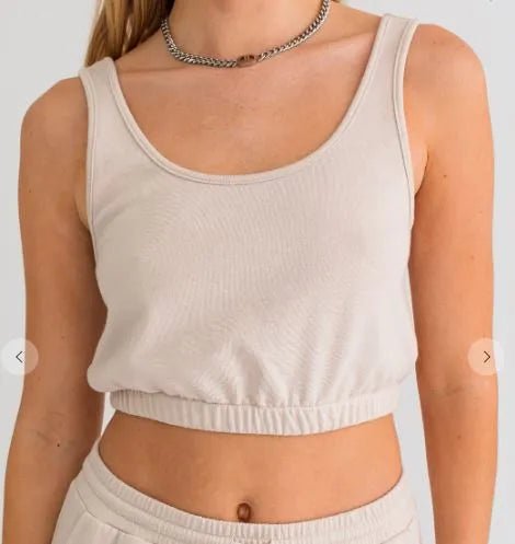LeLis Workout Crop Tank - Heritage - Boutique.com
