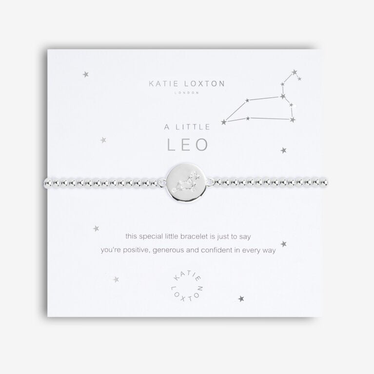 Katie Loxton "A Little" Zodiac Sign Bracelet