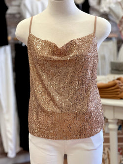 Let's Shimmy Sequin Top - Heritage-Boutique.com