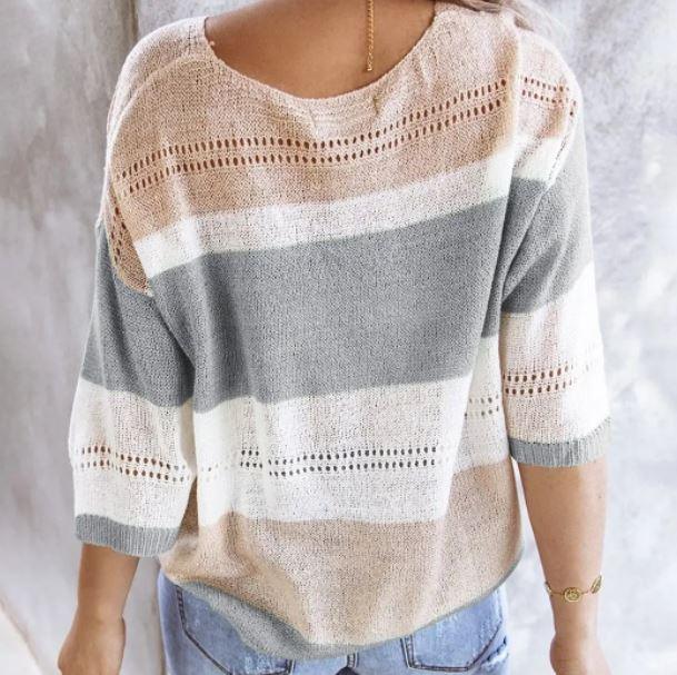 Loose Casual Knit Top - Heritage-Boutique.com