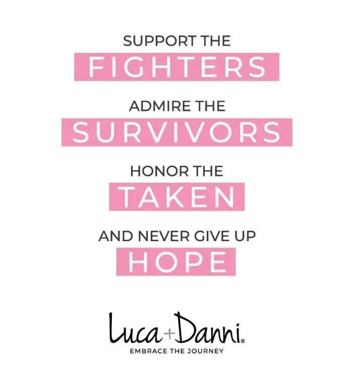 Luca and Danni Breast Cancer Angel Wing Bracelet Gold - Heritage - Boutique.com