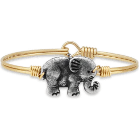 Luca and Danni Gold Elephant Bracelet - Heritage-Boutique.com