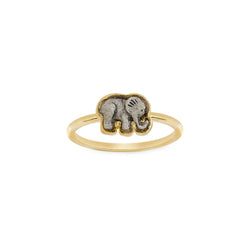 Luca and Danni Gold Elephant Ring - Heritage-Boutique.com