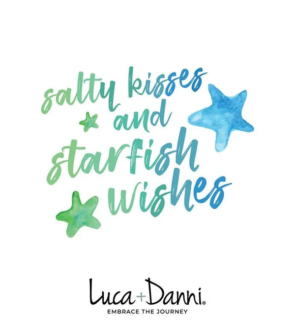 Luca and Danni Gold Starfish Medley Bracelet - Heritage-Boutique.com