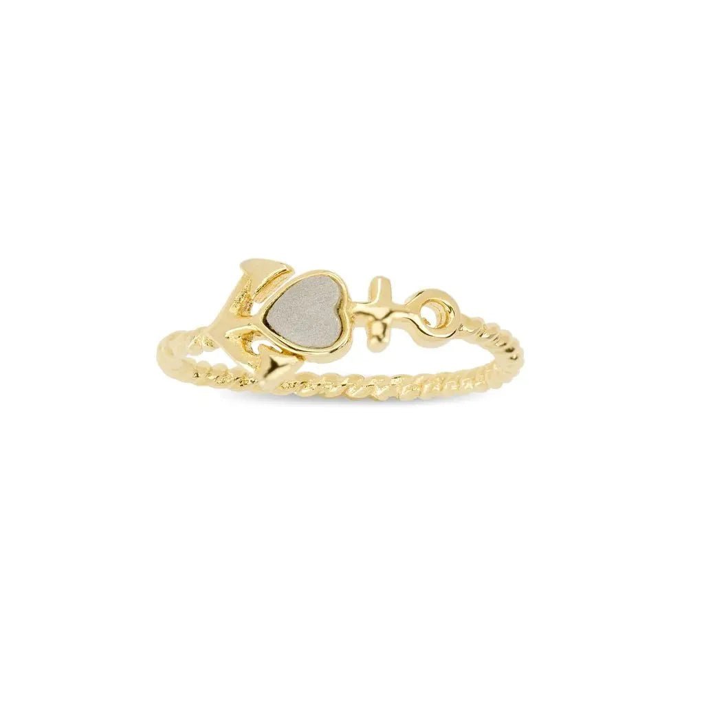 Luca and Danni "Hope Anchors the Soul" Ring - Heritage - Boutique.com