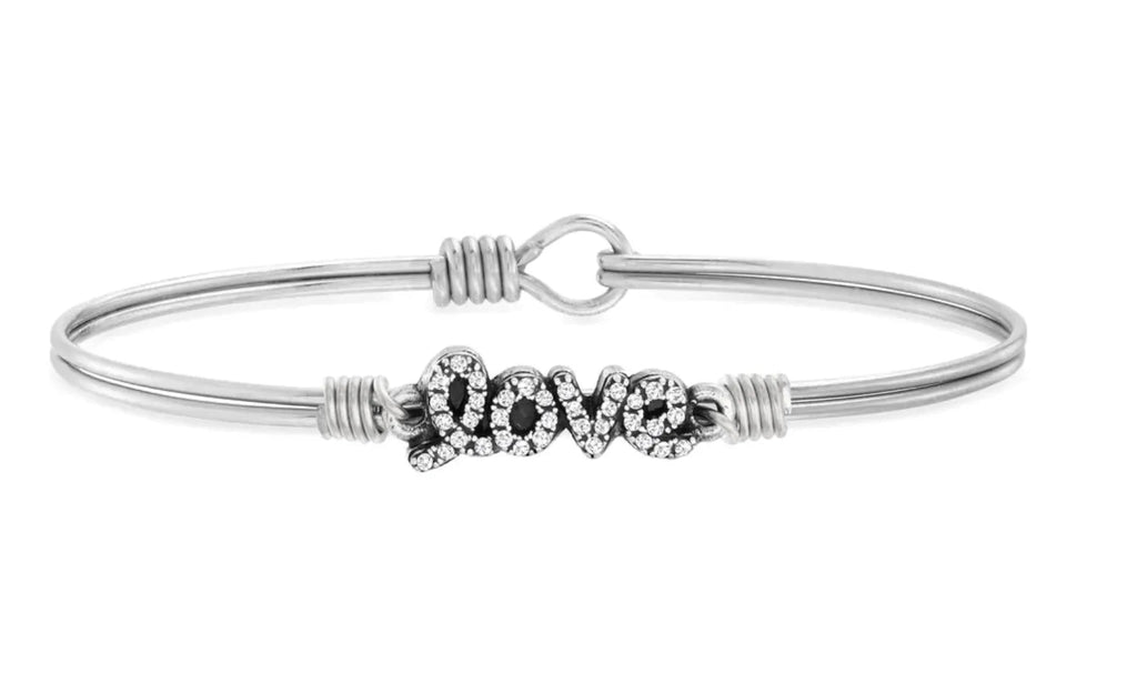 Luca and Danni "Love" Crystal Bracelet - Heritage - Boutique.com