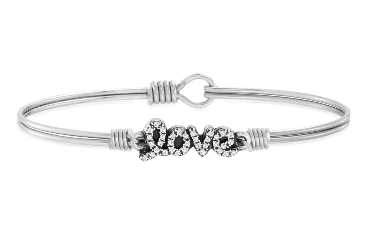 Luca and Danni "Love" Crystal Bracelet - Heritage - Boutique.com