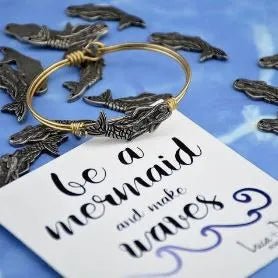 Luca and Danni Mermaid Bracelet Gold - Heritage - Boutique.com