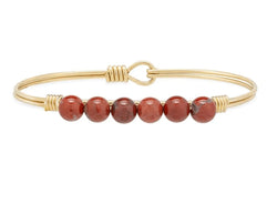 Luca and Danni Red Jasper Energy Stone (Self-Confidence) Bracelet - Heritage-Boutique.com