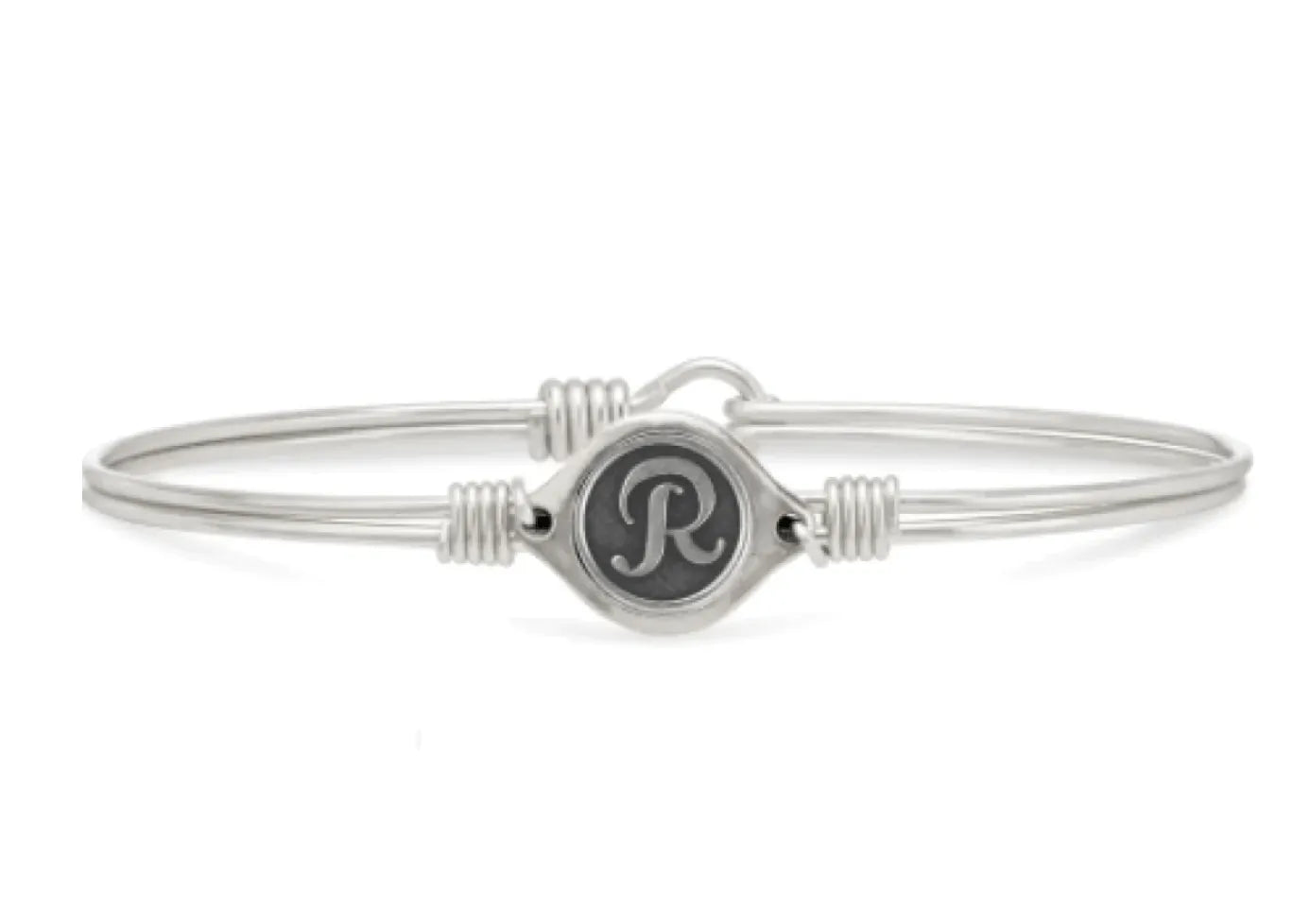 Luca and Danni Silver "Leave Your Stamp" Initial Bracelet - Heritage - Boutique.com