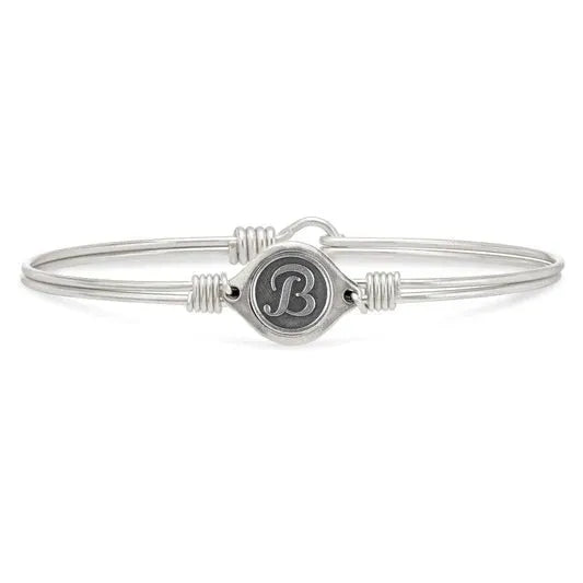 Luca and Danni Silver "Leave Your Stamp" Initial Bracelet - Heritage-Boutique.com
