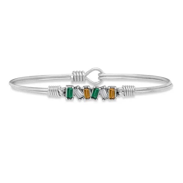 Luca and Danni Silver Mini Hudson "Ireland" Bracelet - Heritage - Boutique.com