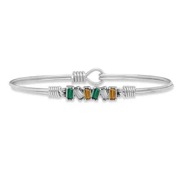 Luca and Danni Silver Mini Hudson "Ireland" Bracelet - Heritage-Boutique.com