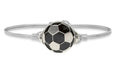Luca and Danni Silver Soccer Ball Bracelet - Heritage - Boutique.com